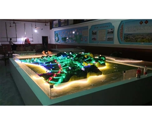 仙桃鄂州市太和镇乡村振兴规划展示沙盘